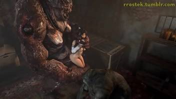 d. or Alive 5 Monster Orgy