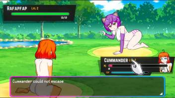 Oppaimon [Hentai Pixel game] Ep.3 creampie nurse juicy after losing a pokemon fight